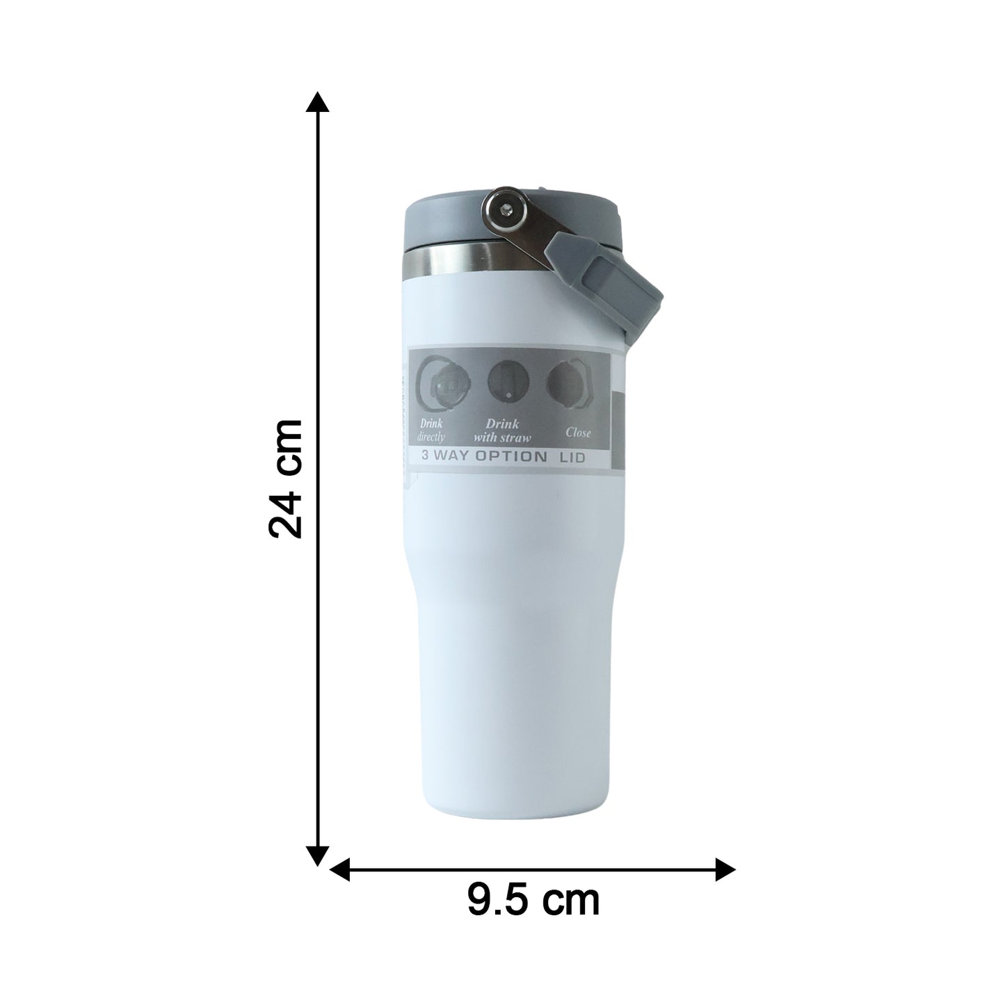 Premium Vacuum Insulated Stainless Steel Tumbler Mug (1 Pc 890 Ml)