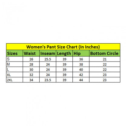 Women's Cotton Solid Elasticated Track Pants (Black)