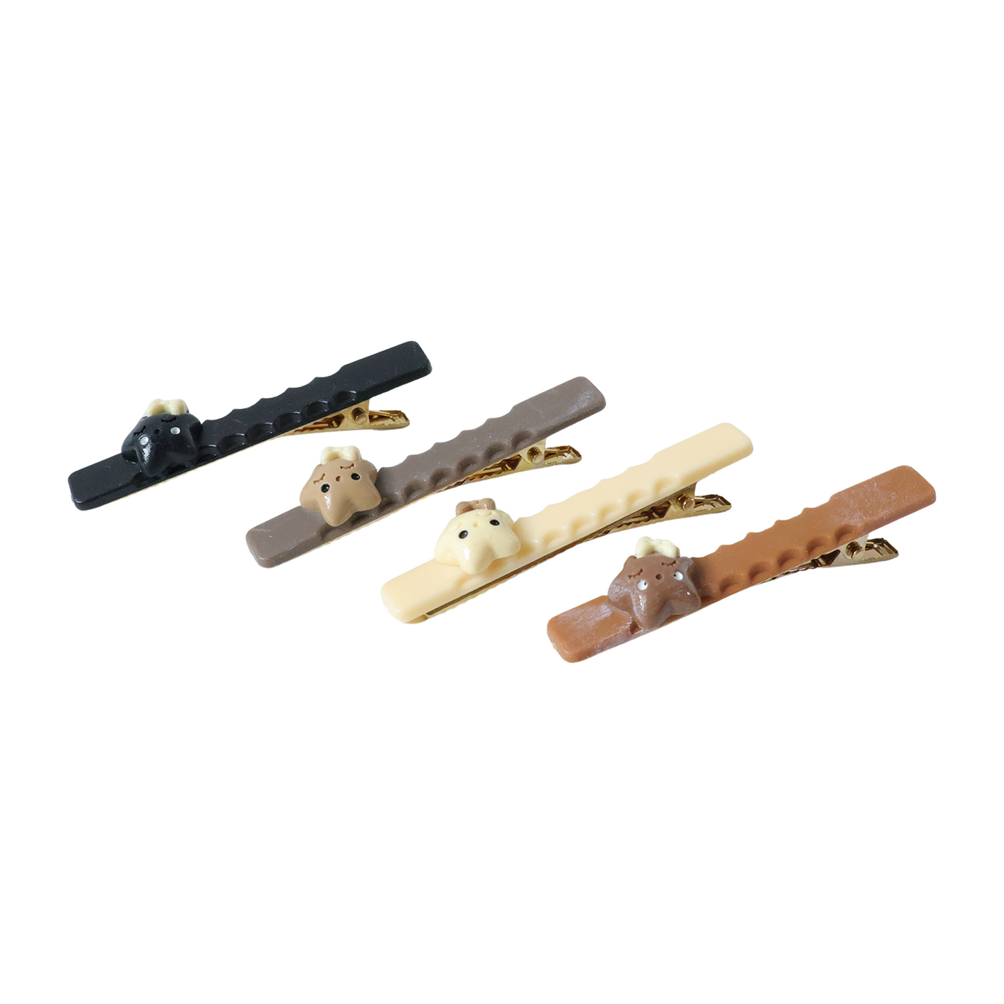 Cute Character Design Fashion Hair Clips (4 Pc)