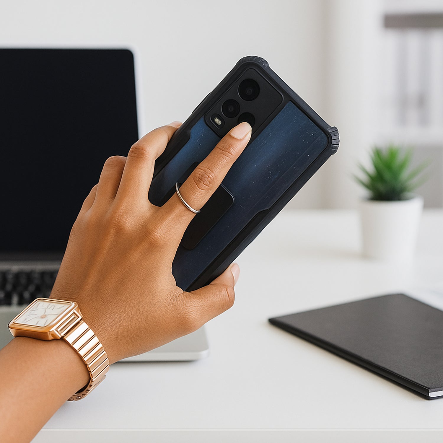 6547 Mobile Phone Finger Stand 360rotation Phone Ring Stand Holder Kickstand Hand Finger Grip (1 Pc)