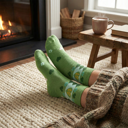 Cute And Comfortable Cotton Socks For Women (1 Set)