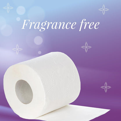 Toilet Tissue Rolls  Soft Embossed Bathroom Tissue 220 Sheets  10 Rolls