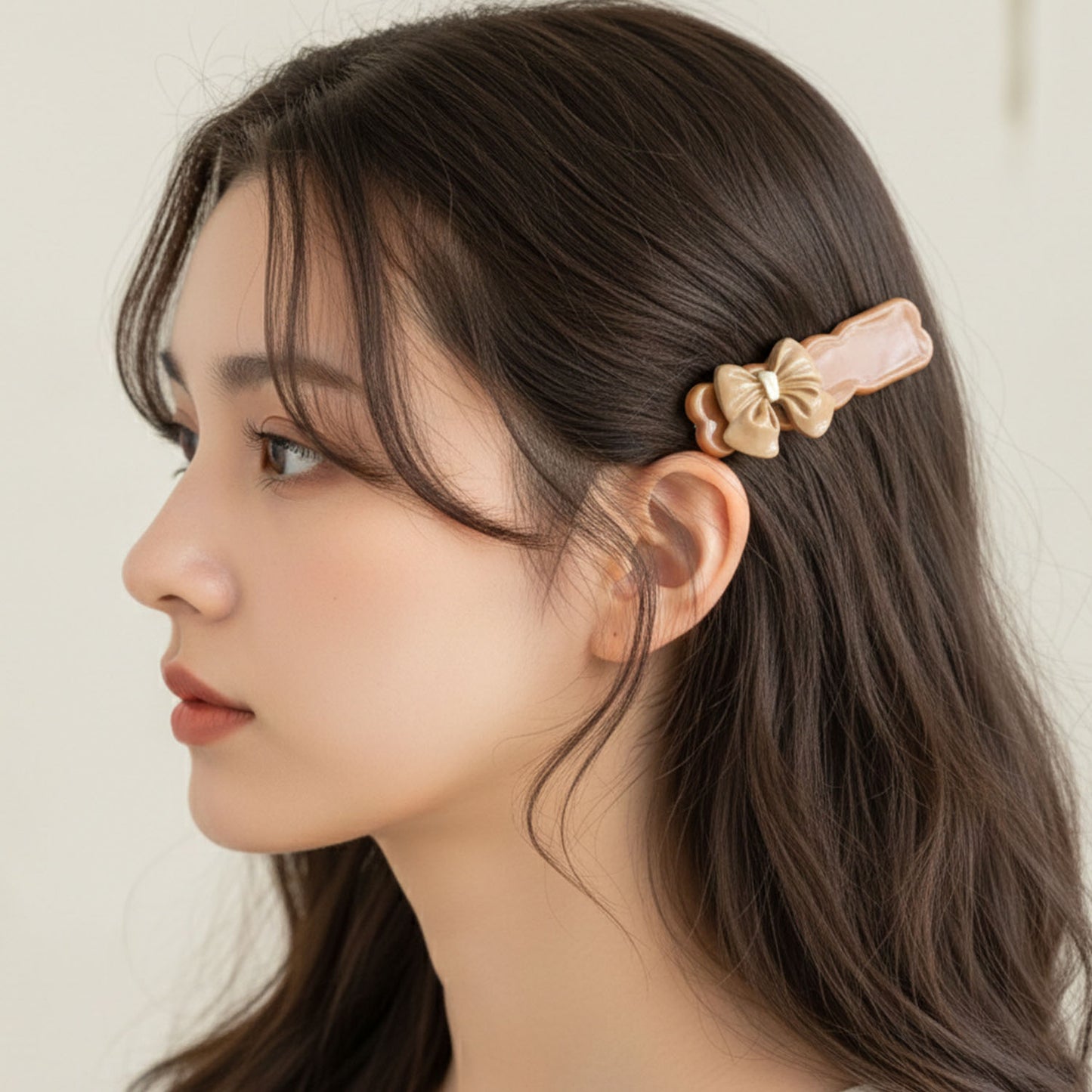Elegant Bow Design Premium Fashion Hair Clips (6 Pc)