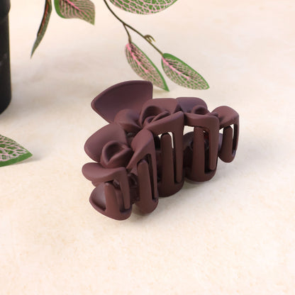 Elegant Rose-shaped Hair Claw Clip For Women  Girls (1 Pc)