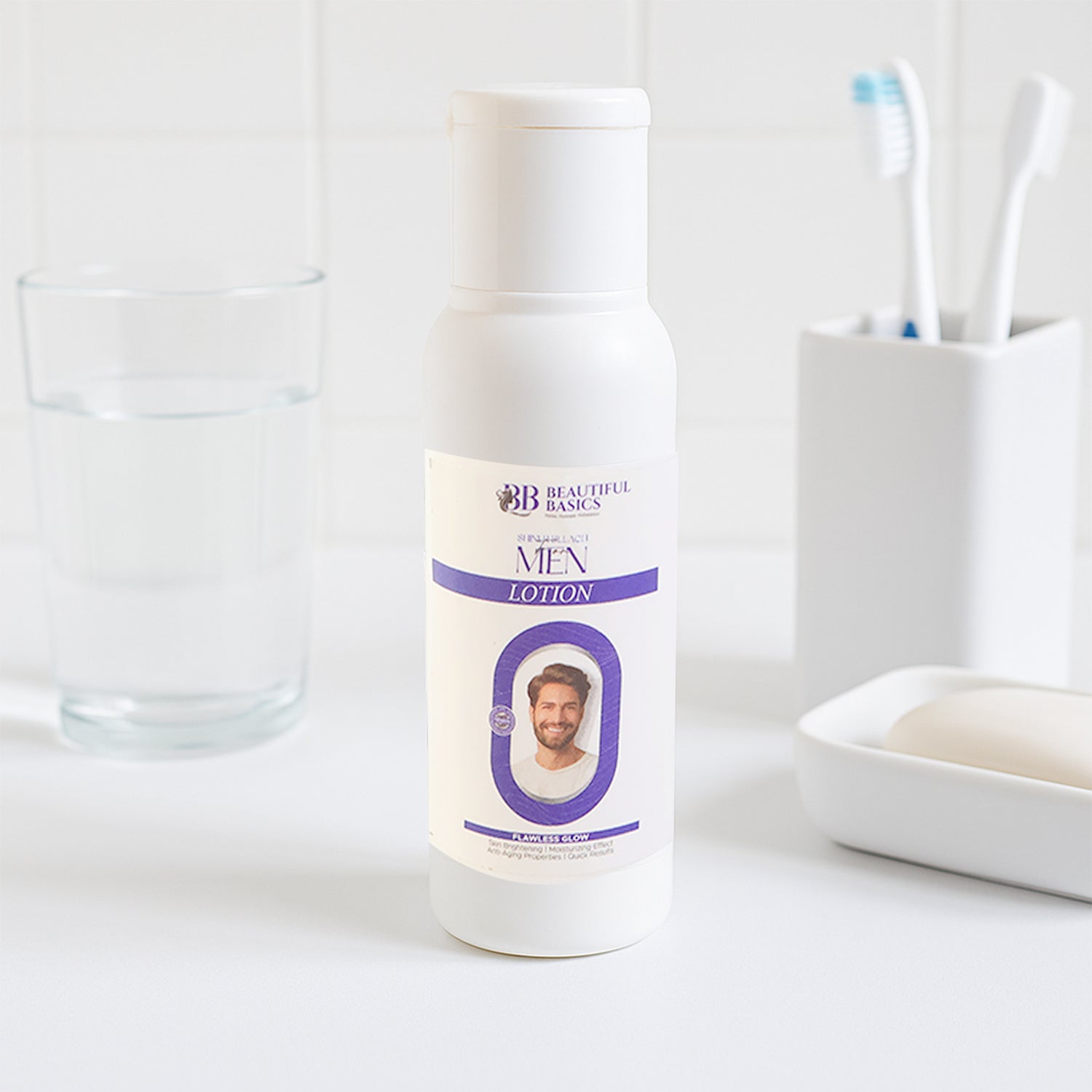 Beautiful Basics Mens Simple Bleach Cream Kit (1 Set)